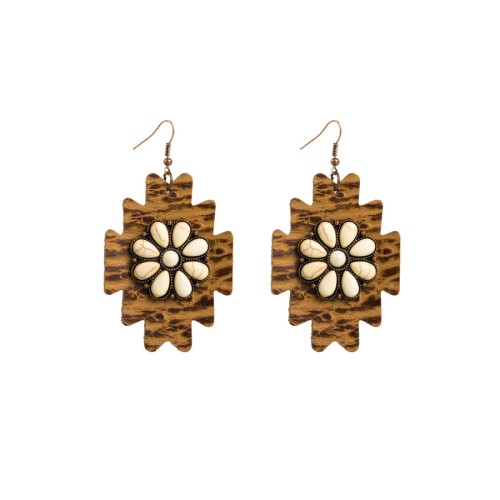 Fashion Jewelry Leather Earrings For Women YWHME-28