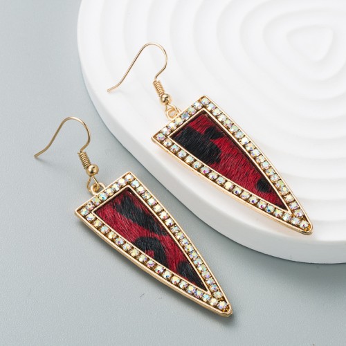 Fashion Jewelry Leather Earrings For Women YWHME-44