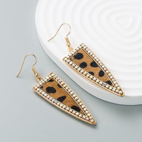 Fashion Jewelry Leather Earrings For Women YWHME-44