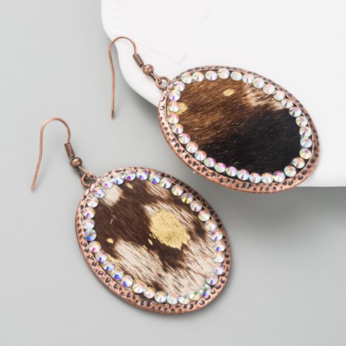 Fashion Jewelry Leather Earrings For Women YWHME-45