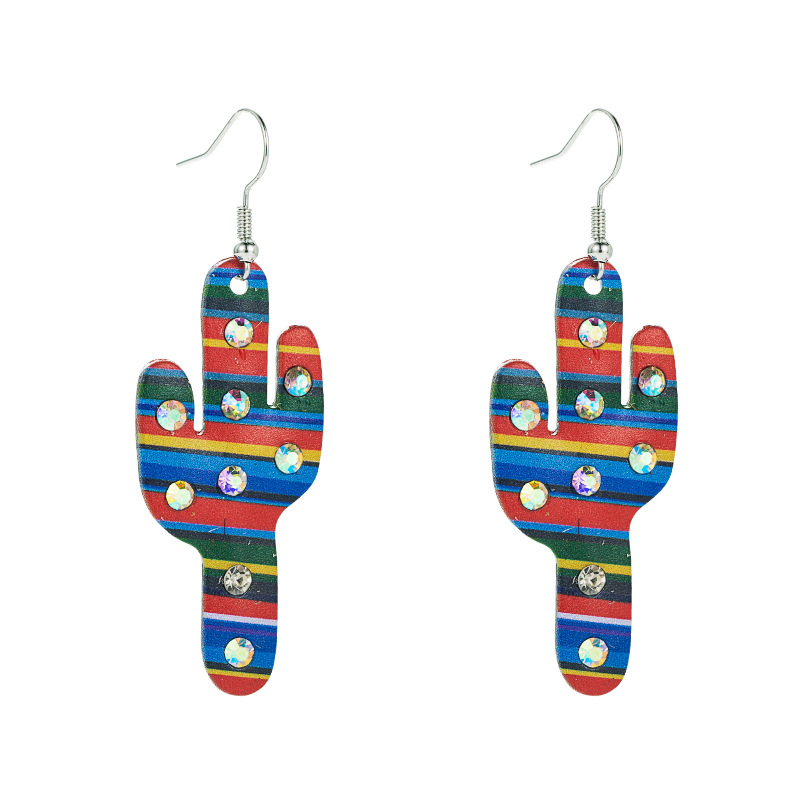 Fashion Jewelry Leather Earrings For Women YWHME-49 