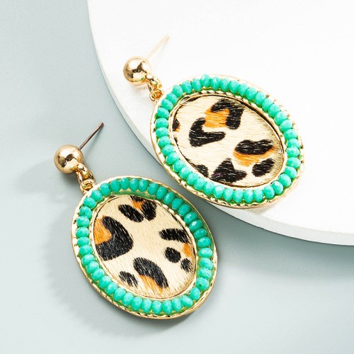 Fashion Jewelry Leather Earrings For Women YWHME-52