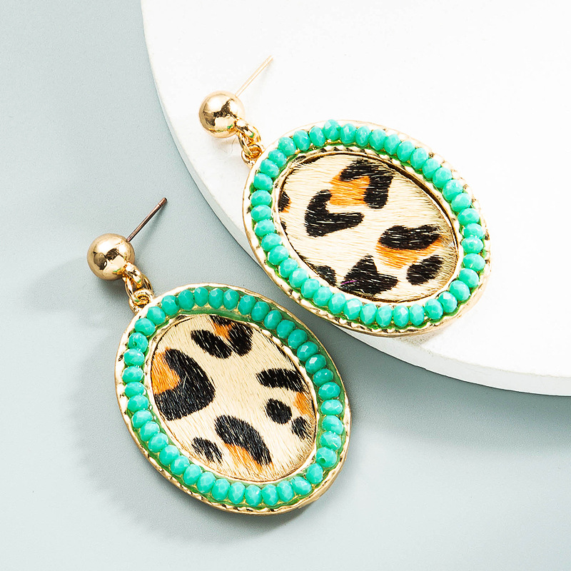 Fashion Jewelry Leather Earrings For Women YWHME-52 