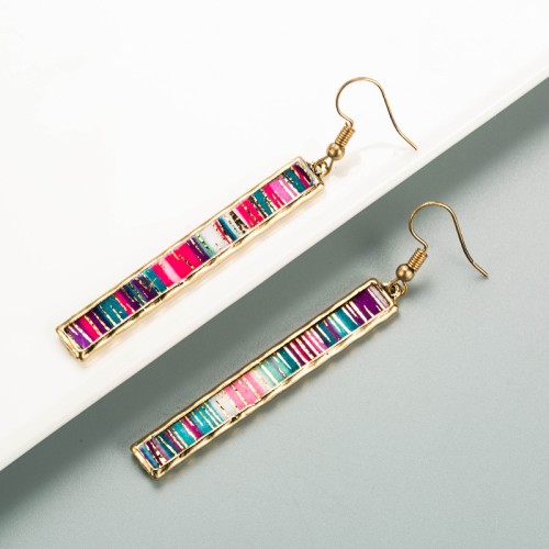 Fashion Jewelry Leather Earrings For Women YWHME-54