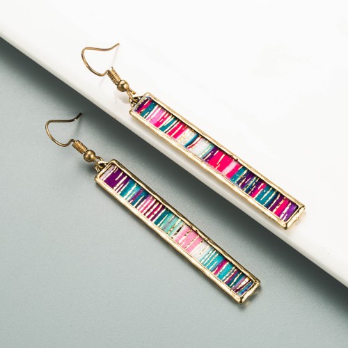 Fashion Jewelry Leather Earrings For Women YWHME-54