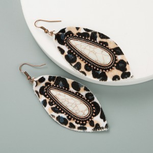 Fashion Jewelry Leather Earrings For Women YWHME-56 