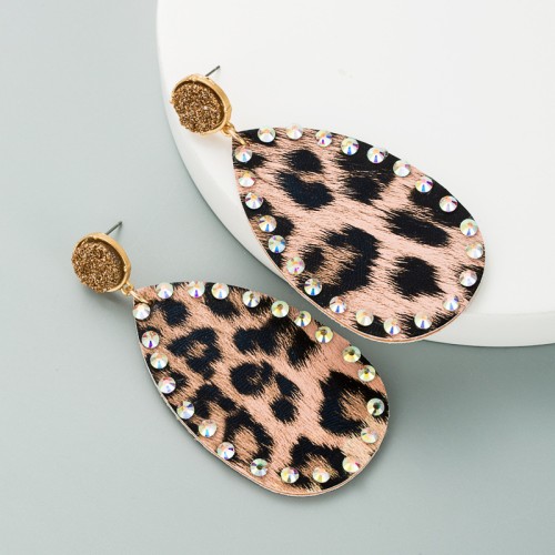 Fashion Jewelry Leather Earrings For Women YWHME-62