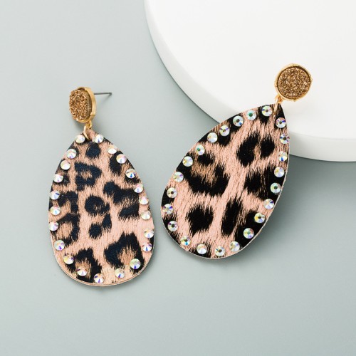 Fashion Jewelry Leather Earrings For Women YWHME-62