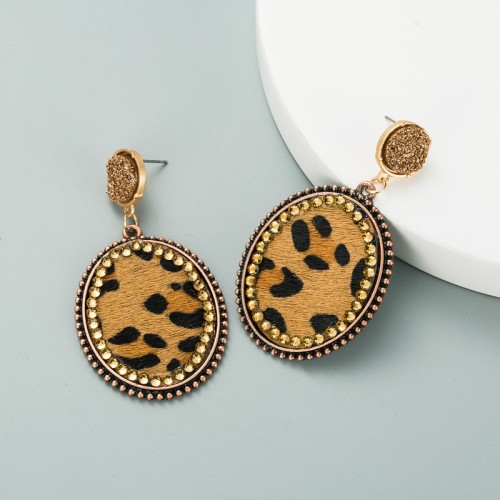 Fashion Jewelry Leather Earrings For Women YWHME-77