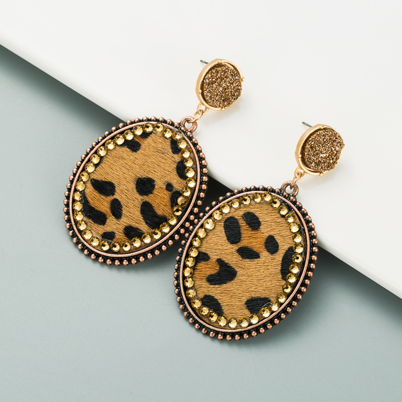 Fashion Jewelry Leather Earrings For Women YWHME-77 