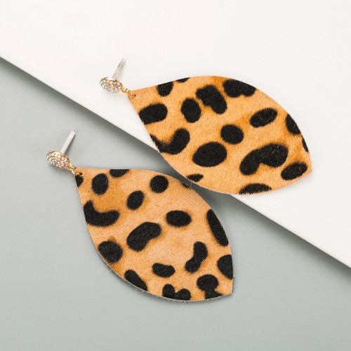 Fashion Jewelry Leather Earrings For Women YWHME-78