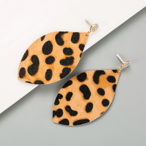 Fashion Jewelry Leather Earrings For Women YWHME-78