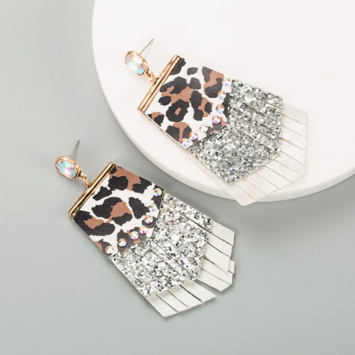 Fashion Jewelry Leather Earrings For Women YWHME-80