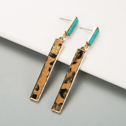 Fashion Jewelry Leather Earrings For Women YWHME-82