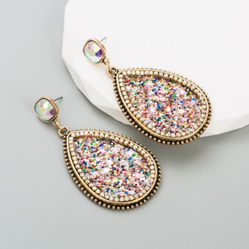 Fashion Jewelry Leather Earrings For Women YWHME-86