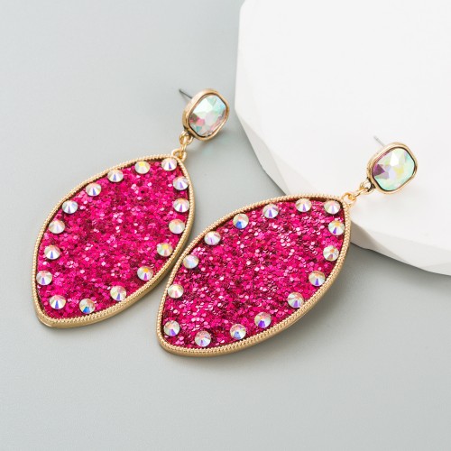 Fashion Jewelry Leather Earrings For Women YWHME-87